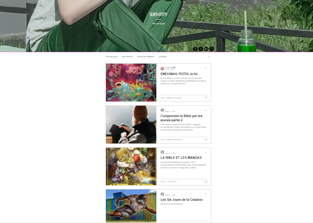 Page Blog Aumonerie de Vaise