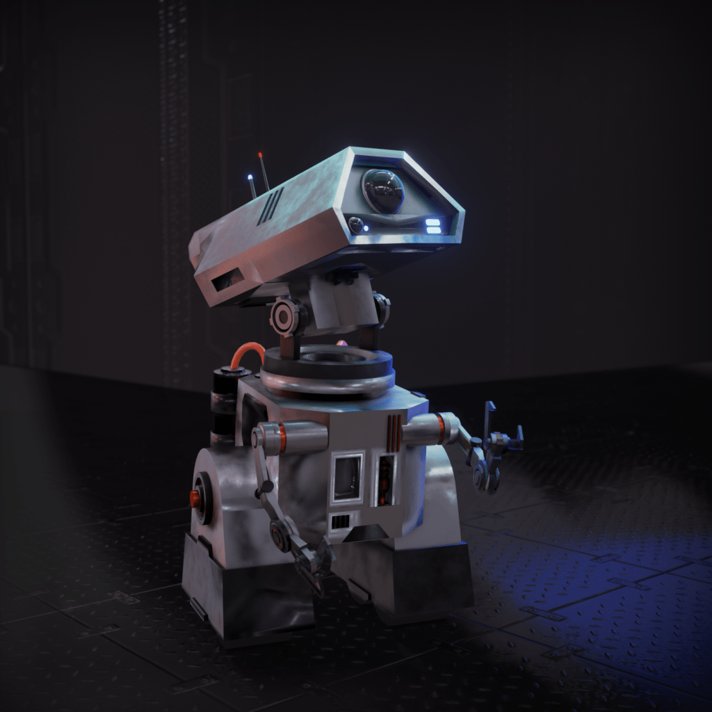 scifi_robot 3D